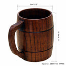 Wood Wood Mug Beer Milk Coffee Drink Cup Wedding Gift R3N1