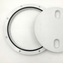 10.49 Inch Access Hatch Round Inspection Hatch Cover for Boat & RV Marine White