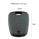 2 Buttons Bemote Key-Fob Shell Cover Cases For-Peugeot 107 206 207 A0P3 106 U1H6