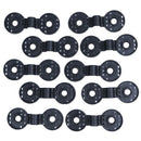 10pcs Sunshade Net Clip Garden Tools Greenhouse Shade Cloth Clips Plastic Fence