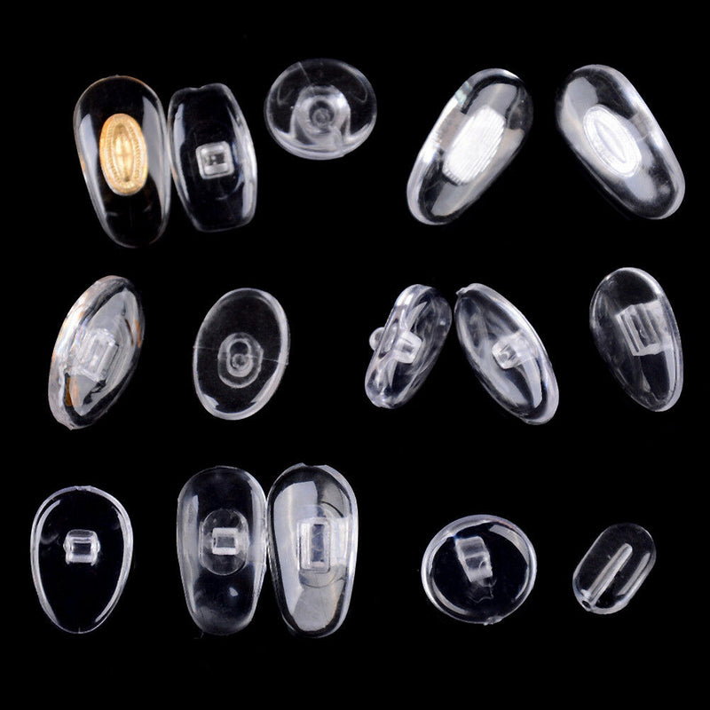 15 Styles 300pc Silicone Nose Pads Glasses Repair Accessories ToolForEyeglass BX