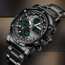 SKMEi Men'S Quartz Watch Luxury Fashion Sports Watch Waterproof Stainless S