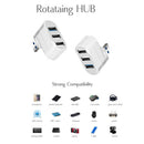 Lovoski 3 Ports HUB Splitter Adapter USB 3.0+2 USB 2.0 Type C HUB For PC