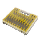 150Pcs 0.4-3.2mm Mini HSS Twist Drill Bits Straigth Shank Tools + Carry Case