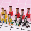 40PCS Clay Cutters Mini Round Stainless Steel Mold for Polymer Pottery Clay