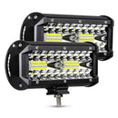 Led Light Bar 7 Inch 240W 24,000Lm Off Road Lights Pods Spot Flood Combo Tr