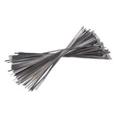 100x 11.8" Stainless Steel Cable Zip Ties Exhaust Wrap Coated Locking