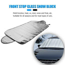 59x28 inch Winter Car Windshield Snow Cover Ice Frost Shield Sun Shade Universal
