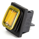 Waterproof 4 Pin 12V LED Rocker Toggle Switch Momentary Car Boat Marine On-of ï¼D