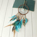 DIY Feathers Dreamcatcher Handmade Dream Catcher Net Wall Hanging Decor