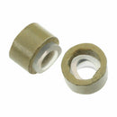 200 PCS 5mm Blonde Color Silicone Lined Micro Rings Links Beads Linkies For K8W1
