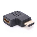 1080P left angle 90 degree male To female HDMI HDTV adapter converter connectolj