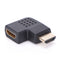 1080P left angle 90 degree male To female HDMI HDTV adapter converter connectolj