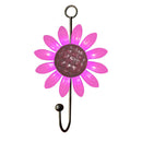 3pcs Heavy Duty Bedroom Iron Art Flower Shape Wall Mounted Coat Hook Universal
