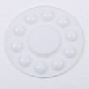 12 Pcs Paint Tray Palettes Plastic for DIY Craft Professional Art Painting I2H8