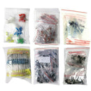 1390Pcs Electronic Components LED Diode Transistor Capacitor Resistance Kit T6X9