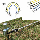 Double Hook Outdoor Tent Crude High Elastic Rope Tied Rope Clothesline Camping