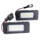 2x License Number Plate LED Light Lamp for Audi A4 A5 Q5 S5 TT 08-13 Error