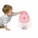 Cute Drinking Bottle Rabbit Sippy Milk Cup Soft Straw For Baby 150ML w/ Handle
