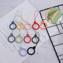 2Pcs Universal Silicone Mobile Phone Lanyard Ring U disk Shatter-Resistant S Ew