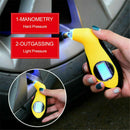 Digital LCD Tyre Air Pressure Gauge Tester Tool for Auto Motorcycle Car Van AU