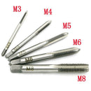 7pcs/set Alloy Steel T-handle Ratchet Thread Hand Screw Tap Drill Tapping