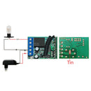 12V Channel Wireless Remote Control Switch Receiver + Transmitter 1 CH IXD GZA