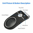 Bluetooth Car Kit Handsfree Noise Cancelling Bluetooth V4.2 Receiver Car Sp