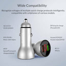Orico 30W Portable Dual Usb Ports Car Phone Charger Usb Cigarette Lighter S