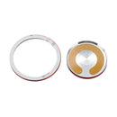 2X Engine Start Stop Push Switch Button Cover Ring Trim For VW Golf 7 MK7 Jetta