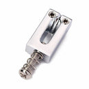 6 Pieces Electric Guitar Bridge Saddles Flat Set for Strat Tele Guitar Repl