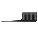 6Pcs Pro ABS Plastic Weaving Highlighting Foiling Hair Comb Styling Salon