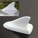 White New Auto Car Shark Fin Universal Decorative Roof Antenna Decorate Aerial