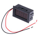 0.56inch LCD DC 3.2-30V Red LED Panel Meter Digital Voltmeter with Two-wire