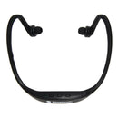 Sport Wireless Bluetooth Stereo Headphone Headset Earphone(Blcak) A