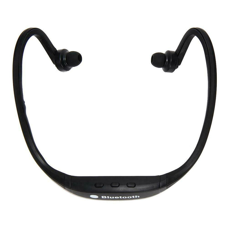 Sport Wireless Bluetooth Stereo Headphone Headset Earphone(Blcak) A