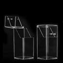 Makeup Brush Holder,Cosmetic Brush Organizer with Lid,Dustproof Makeup Brus E1O4