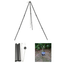Camping Picnic Cooking Tripod Hanging Portable Campfire Pot Pan Grill Stand