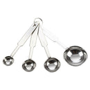 Kitchen Baking Cooking Stainless Steel Measuring Spoon Set 4 Sizes Z9C5