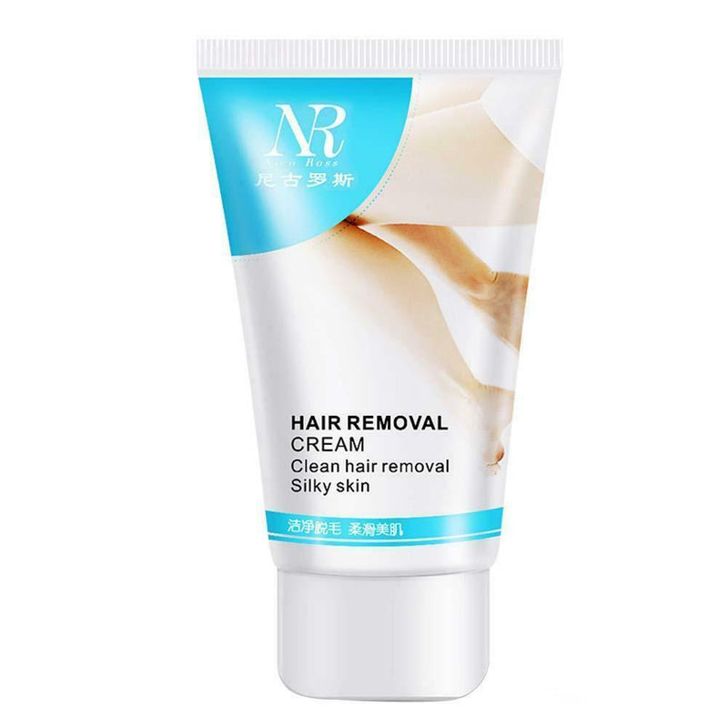 Unisex Leg Pubic Body Facial Smooth Skin Hair Removal 60gau Soft Painless C W9C4