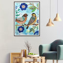 5D DIY Special Shaped Diamond Painting Lovebirds Cross Stitch Mosaic Kits