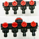 Garden Water Tap Splitter Adaptor Quick Thread Hose Pipe Connector Adapter Q0Z2