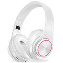 Wireless Headphones Bluetooth Headphone 7 Colors Glowing Led Headset with M