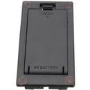 Black Plastic  9V Battery Cover Battery Box Case Compartment For Guita EGS