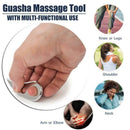 Stainless Steel Massager Scraping Plate Scrapper for Release Pain Relief G L0Z1