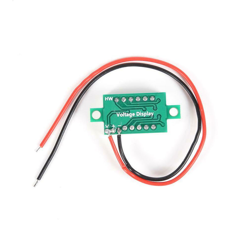 0.36 inch DC4-40V Digital Voltmeter Display Volt Meter Gauge Tester (Red)