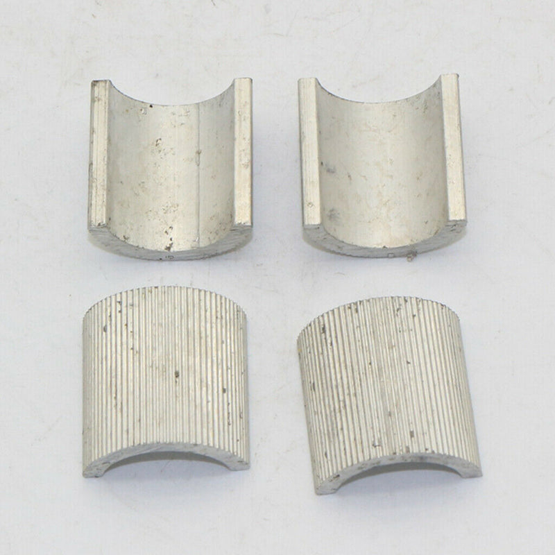 4-pack 22mm Handlebars to 25mm Bar Mounts Risers Clamps Conversion Shims