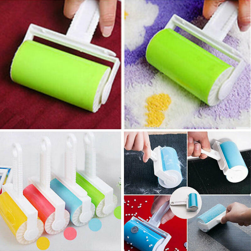 Washable Sticky Cleaner Lint Roller Clothing Dust Hair Remover Brush Reusable