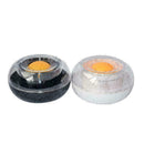 1x Finger Wet Sponge Plastic Round Case Casher Count Student Money Statione B1P9