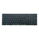 Replacement Black French Layout Keyboard with Frame for Lenovo ideapad 110-17ACL